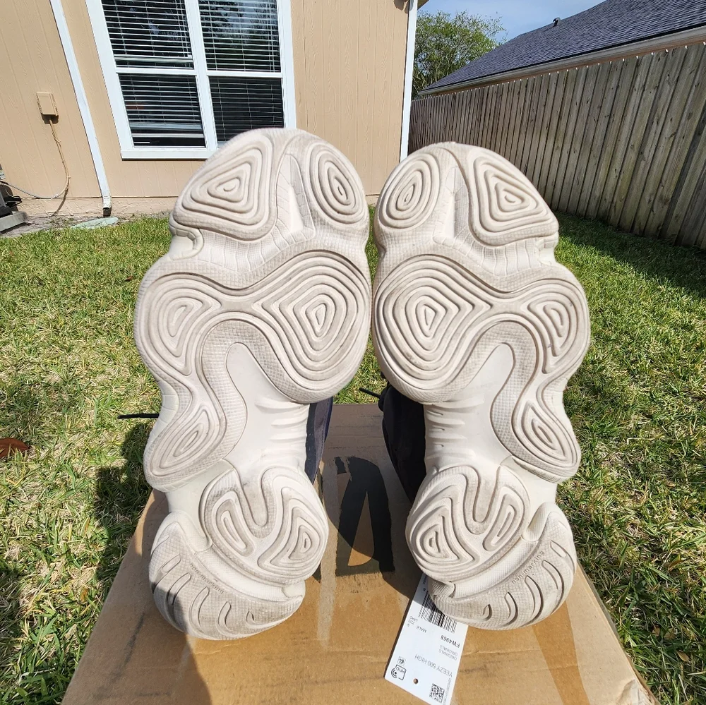 Size 9.5 - adidas Yeezy 500 High Slate
